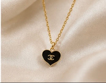 Gorg 14K CC Black Necklace
