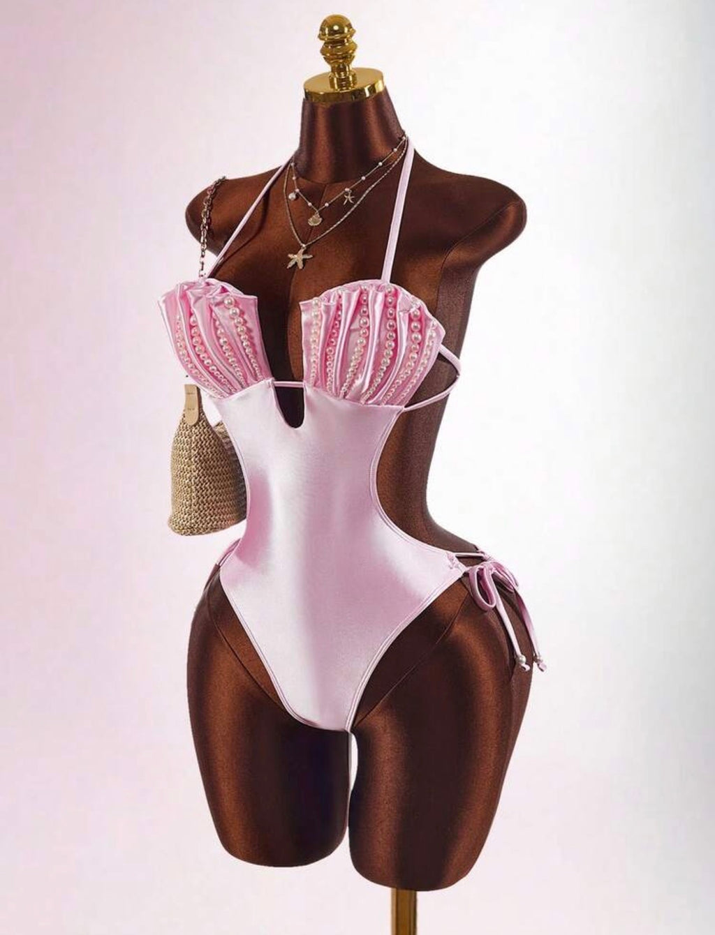 Mermaid one piece with open sides- gorgeous!