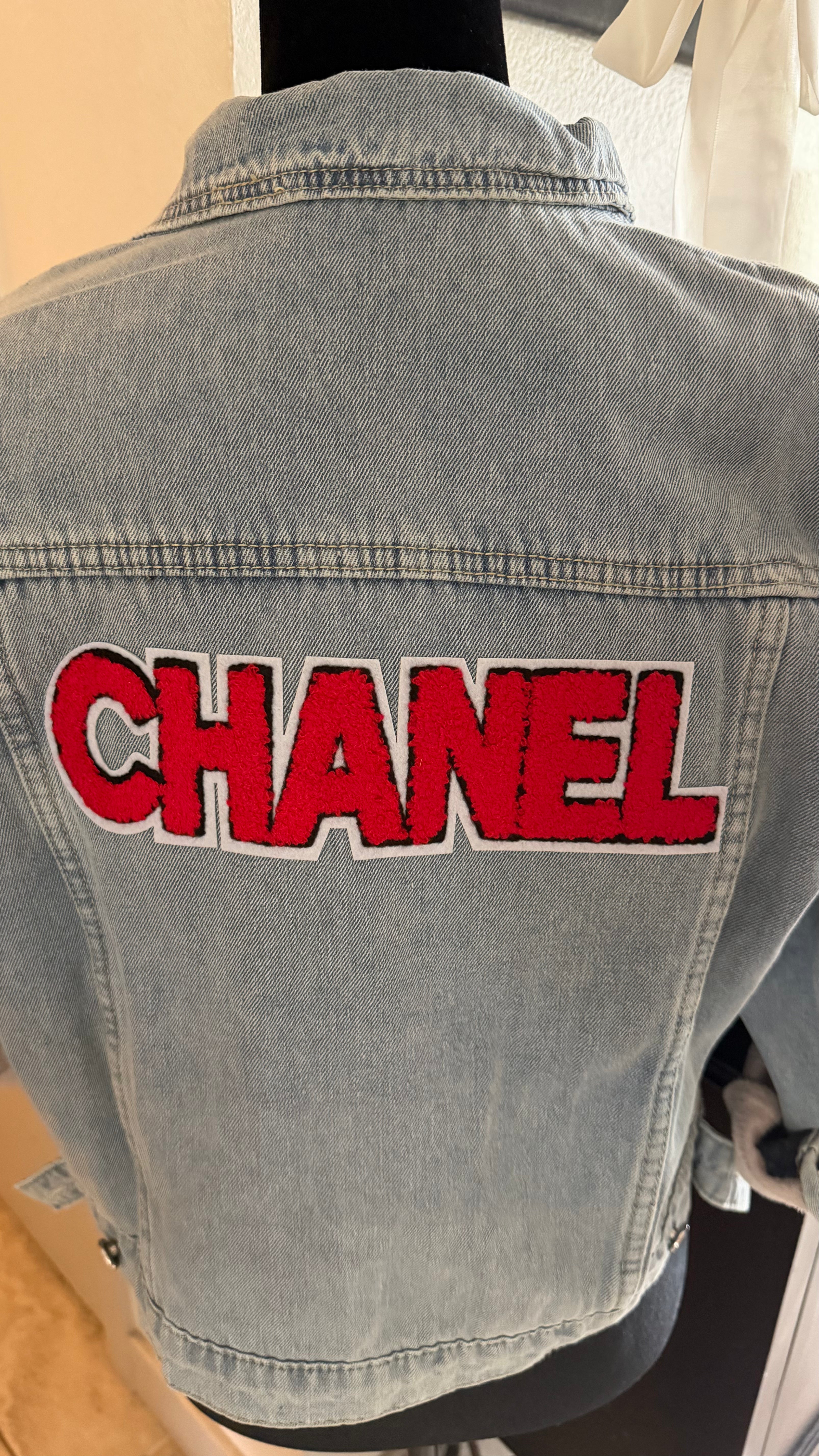 Denim Jacket - summer vibes .