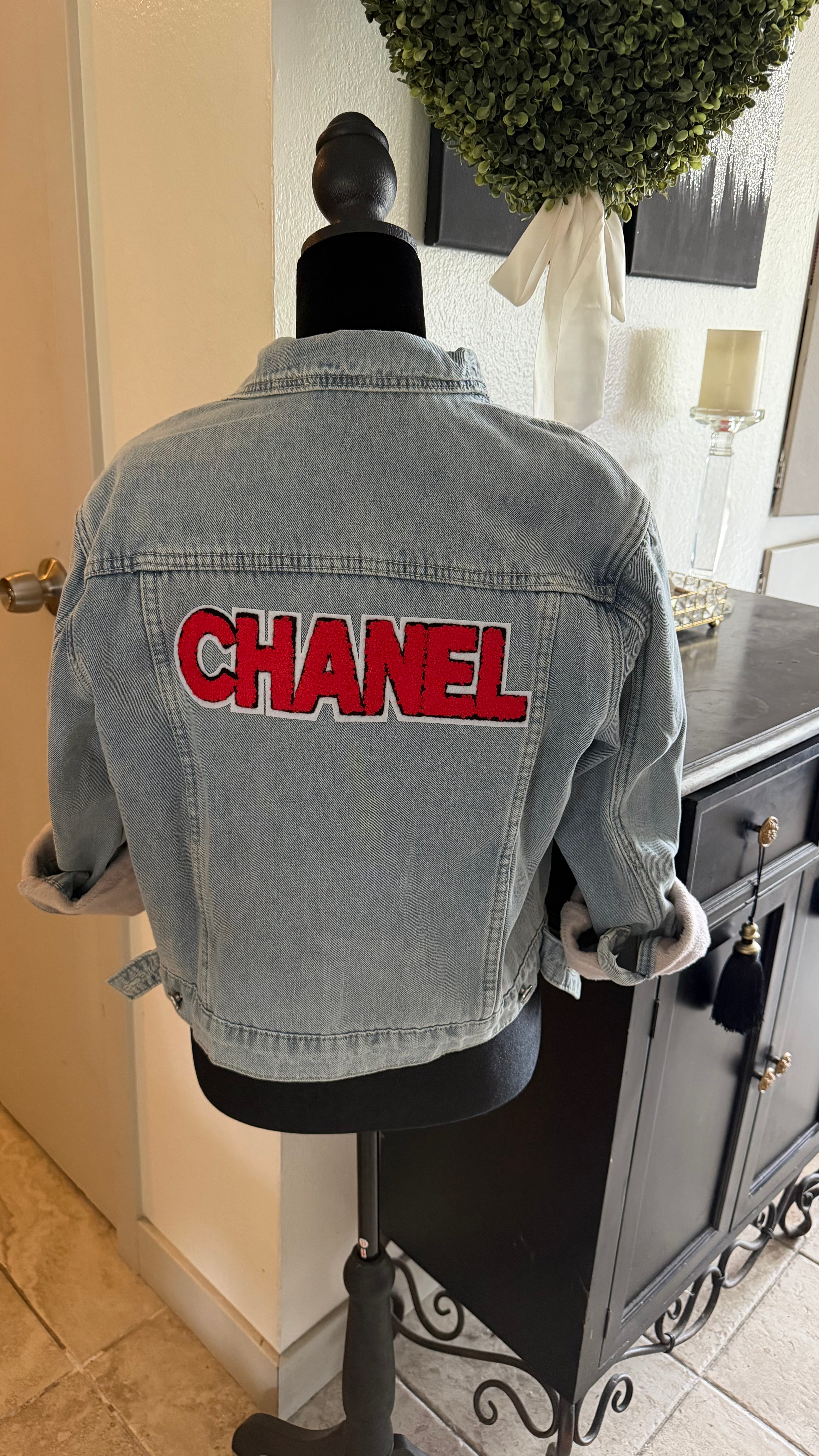 Denim Jacket - summer vibes .