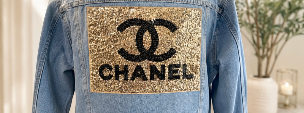 Gorgeous Jean jacket with custom design