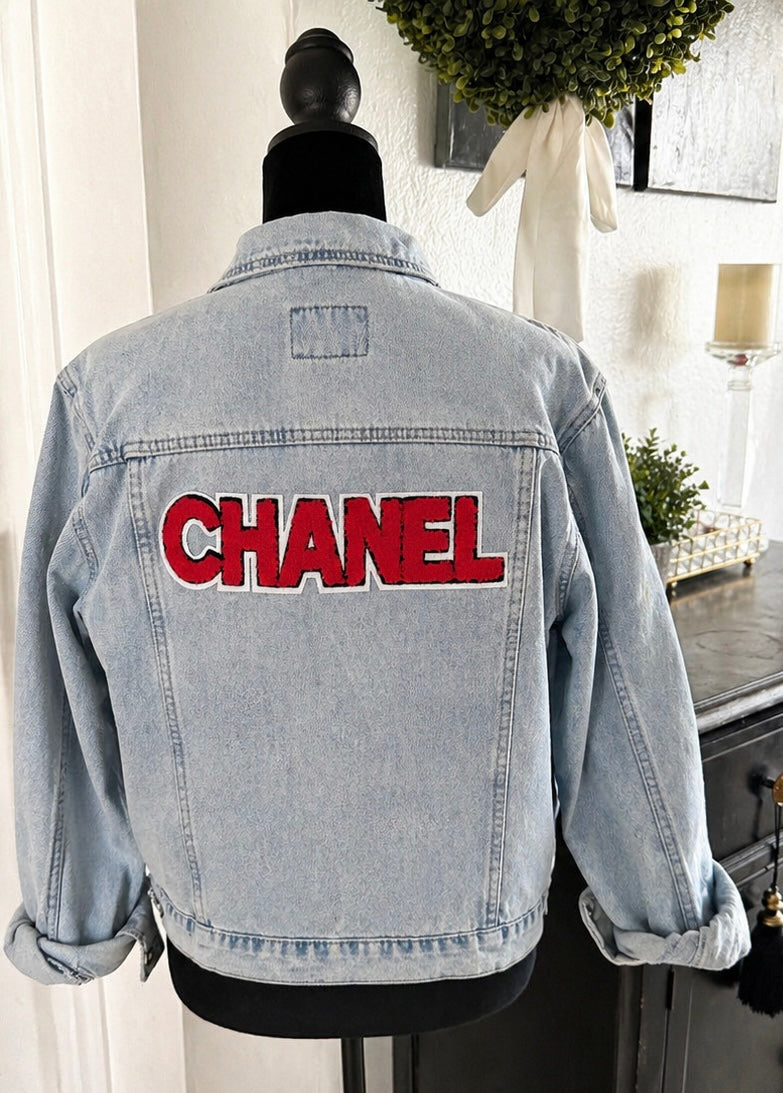 Denim Jacket - summer vibes .