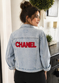 Denim Jacket - summer vibes .