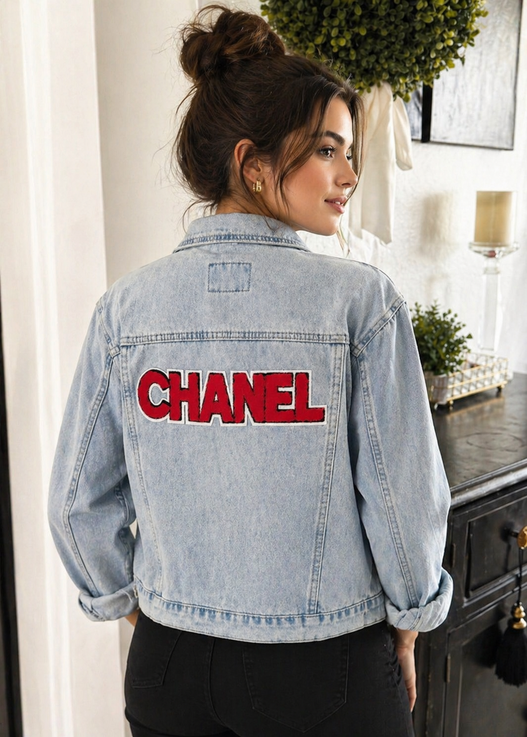 Denim Jacket - summer vibes .